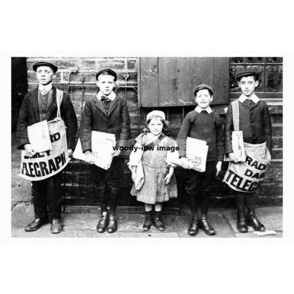pt4175 - Bradford Daily Telegraph Newspaper Boys and Girls Yorkshire - print 6x4
