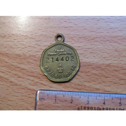Pet Safe Dog Tag Token (e584)