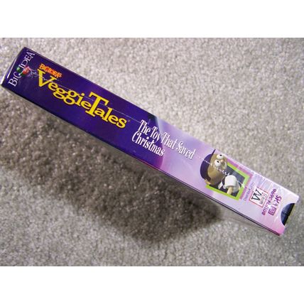 VeggieTales - The Toy That Saved Christmas - VHS cassette