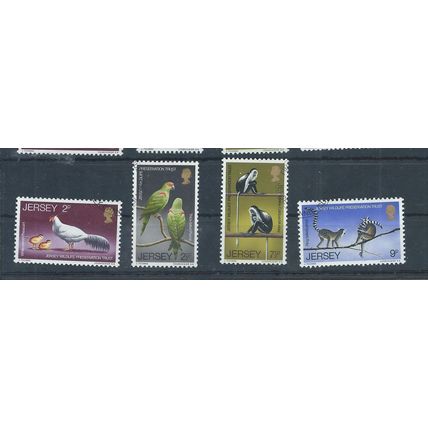 Jersey stamps. 1971 Wildlife Preservation Trust used (J060)