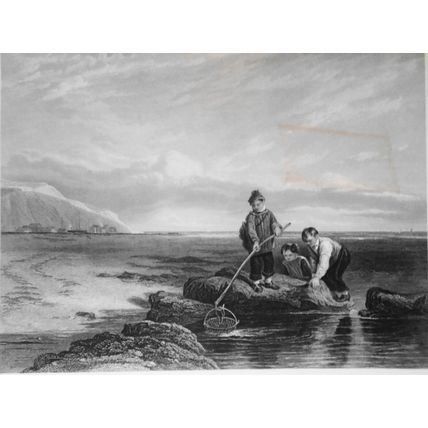 1859 Les Pecheurs de Crevettes - by W. Collins