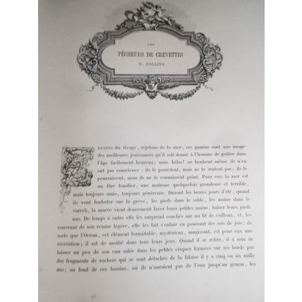 1859 Les Pecheurs de Crevettes - by W. Collins
