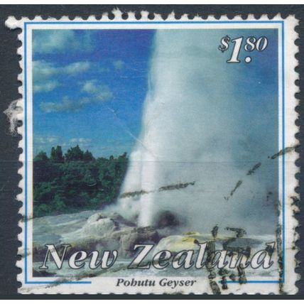 Thermal Wonders: $1.80 - New Zealand 1993 - F H - SG 1735