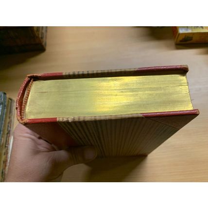 RARE* 1940 "BONNIERS KONVERSATIONS LEXICON" THICK VINTAGE HARDBACK BOOK (P7)