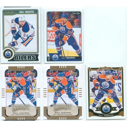 NAIL YAKUPOV 13x card lot incl Rookie RC