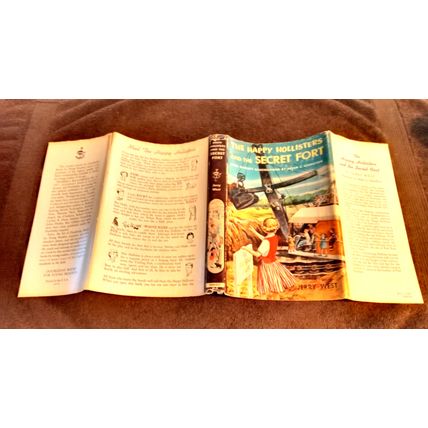 The Happy Hollister's And The Secret Fort By Jerry West W/Dustjacket 1955