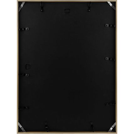 Frametory, 18X24 Aluminum Frame, Metal Wall Mount Frame for Prints with Real Gla