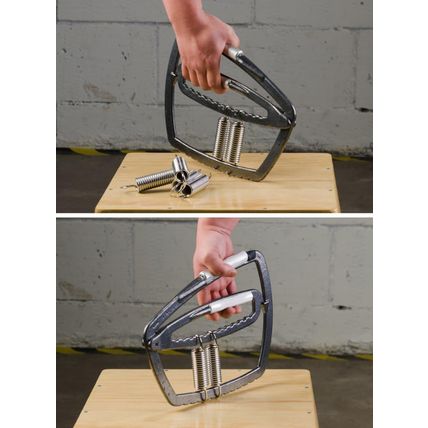 Super Gripper, 50-1000Lb Adjustable Forearm Heavy Gripper Hand Grip Strength Tra