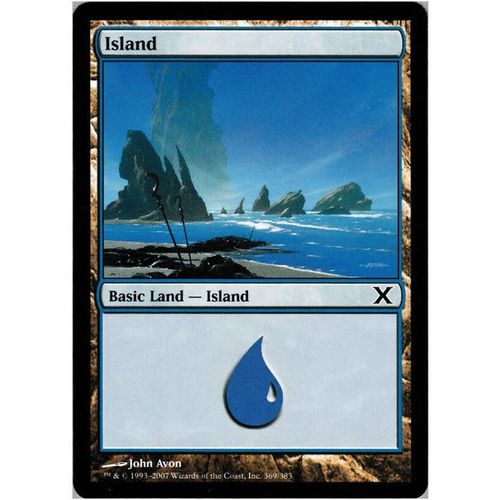 Magic the Gathering - Tenth Edition - #369/383 - Island