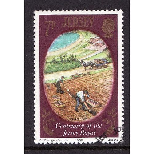 1980 Jersey, Jersey Royal Potato, Fine Used Stamp 230.