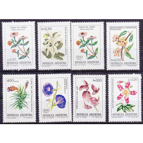 ARGENTINIEN ARGENTINA [Lot] 06 ( **/mnh ) ex Blumen Schön