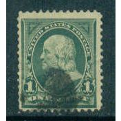 Used 279 1c Benjamin Franklin Fine A05703