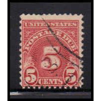 Used J83a 5c Postage Due Average K1455