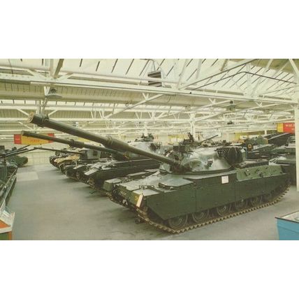 Prototype 1965 Tank Bovington Dorset Mint 1970s Postcard