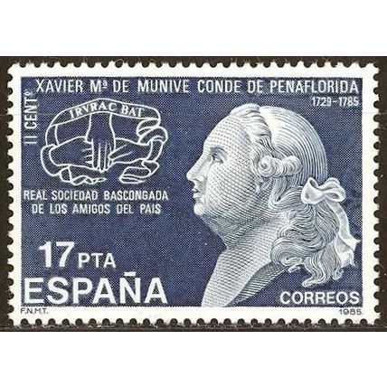 España. 1985. Mi # 2708. Count of Peñaflorida