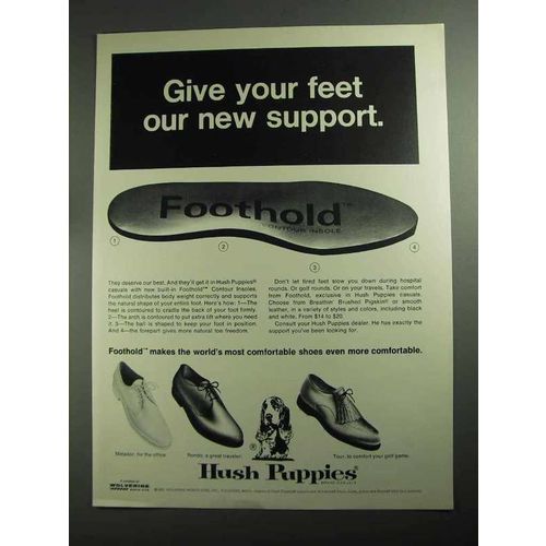1968 Hush Puppies Shoe Ad - Matador, Rondo and Tour