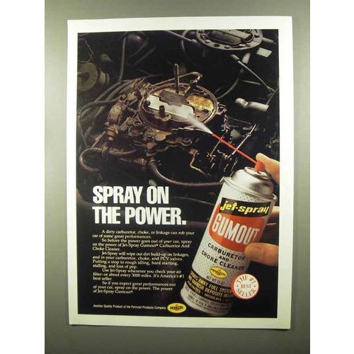 1988 Pennzoil Carburator and Choke Cleaner Ad