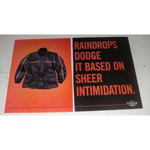 1999 Harley-Davidson MotorClothes Rain Gear Ad