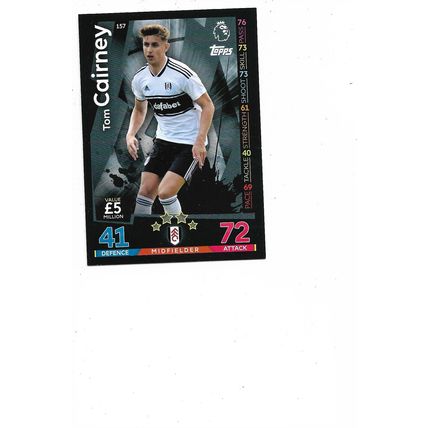 Match Attax 2018/19 157 Tom Cairney Fulham