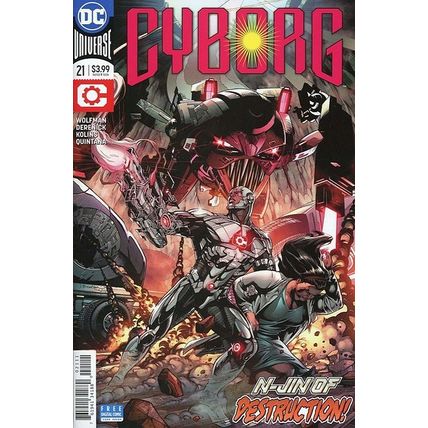 Cyborg (Vol 2) # 021 NM (CvrA) MODERN AGE COMICS