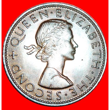 DRESSED QUEEN: NEW ZEALAND ★ PENNY 1958! LOW START★NO RESERVE