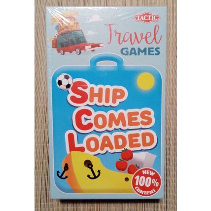 Word Game for the Family Travel Games Ship Comes Loaded Wonderful