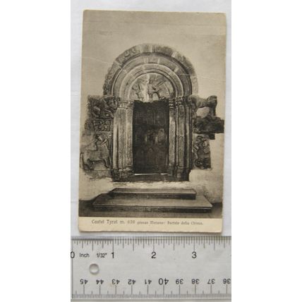 vintage postcard Castel Tyrol
