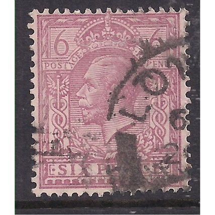GB 1924 - 26 KGV 6d Purple SG 426a Wmk 111 ( F1195 )
