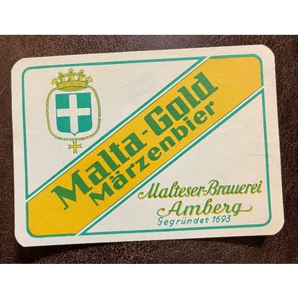 Older German Beer Label 100