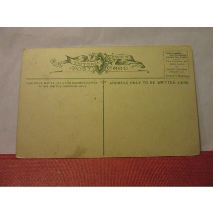 FAIRLIGHT GLEN, HASTINGS, SUSSEX. unused antique postcard Victoria series =