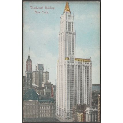 Woolworth Building, New York City, c.1905-10 - Success Postal Card Co Postcard