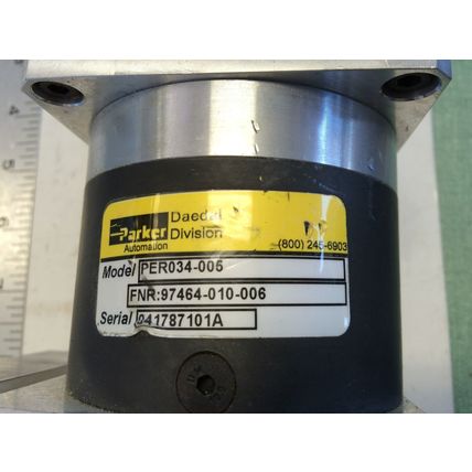 PARKER PER034-005 GEAR BOX 90 DEGREE ,97464-010-006 (EXCELLENT!!) GEAR MOTOR,Bb