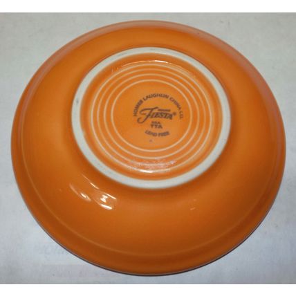 4 Modern Fiesta Fiestaware Yellow Orange Tea Cup Mug 7 Saucer Plate Fiesta Ring
