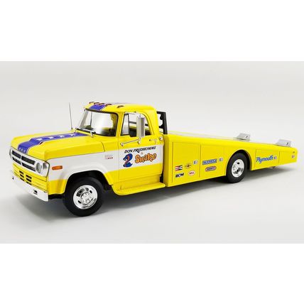 1/18 ( IB ) 1970 DODGE D-300 RAMP TRUCK - " THE SNAKE "