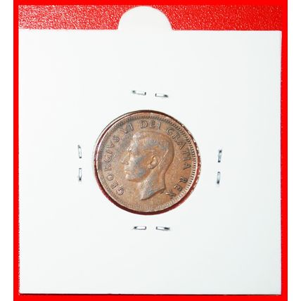 Ⰶ NO INDIA (1948-1952):CANADA★1 CENT 1951! GEORGE VI (1937-★LOW START★NO RESERVE