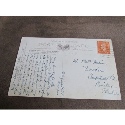 Valentines Postcard - Rydal Water, Lake district - Artist E.H Thompson A997