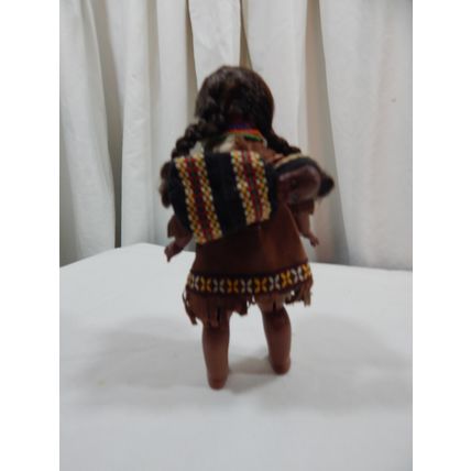 Madame Alexander Pocahantas w/ Baby, 8", #721, Bend Knee, Hard To Find