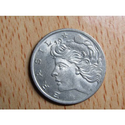 Brazil Brasil 1970 20 Centavos Coin