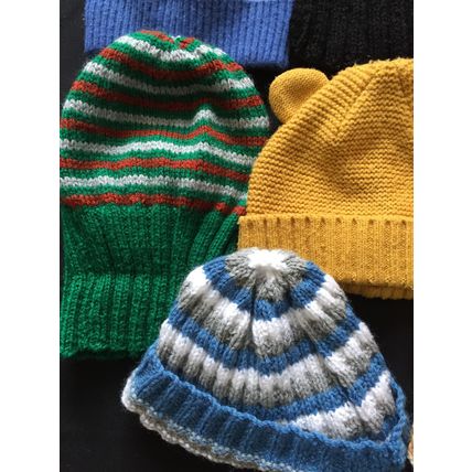 Job Lot Of 8 Wooley Hats,