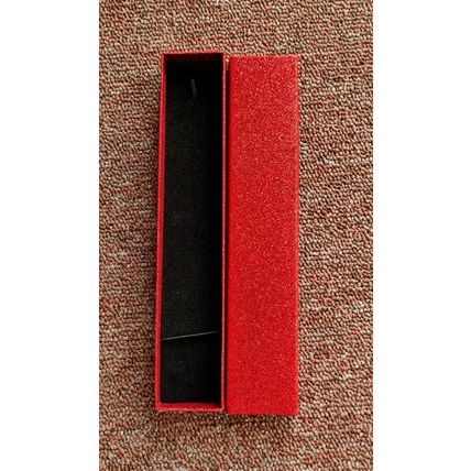 Red glitter bracelet gift boxes box approx 21 cm x 4 cm x 1.8 cm