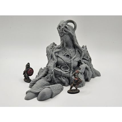 Statue of Fallen Goddess wargame rpgbroken statue figure wargame terrain piece
