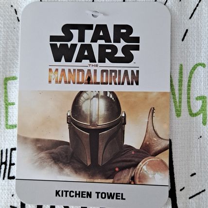 NEW Lot 2 STAR WARS MANDALORIAN Kitchen TOWELS Dish Hand Bathroom Set Baby Yoda