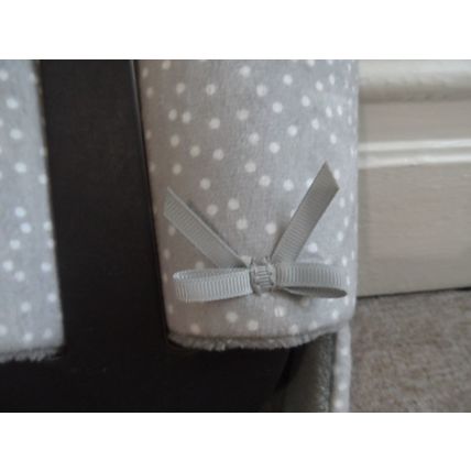 TU Grey Spotted Ladies Slippers Size 5 Brand New