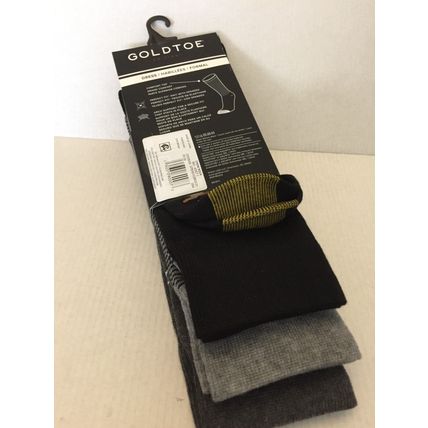 NEW GOLDTOE Edition Mens Dogs Crew Socks, 3-Pack - Shoe Size 6-12.5