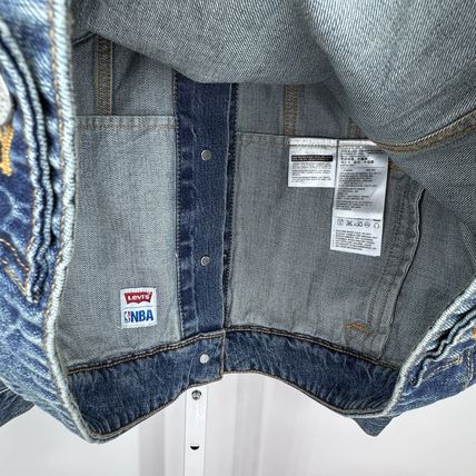 Levi’s NBA Golden State Warriors Trucker Jacket Women’s XXL Rare Limited Edition