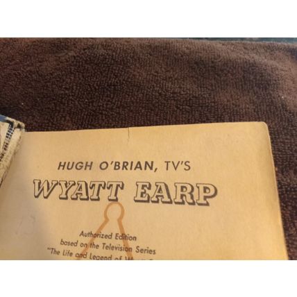 Big Little Book Hugh O'Brian TV'S Wyatt Earp # 1644 By Davis Lott Tv Series 1958