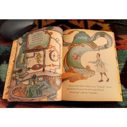 Old Vintage Little Golden Book Walt Disney Babes In Toyland (A) Edition 1961