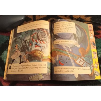 Old Vintage Little Golden Book Walt Disney Babes In Toyland (A) Edition 1961