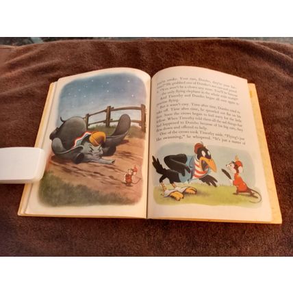 Little Golden Book Walt Disneys Dumbo By Mary Reed PhD VG 4.0 (I) Edition 1947