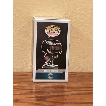 Funko Pop! NFL - Jalen Hurts #240 Facsimile Laser Autographed (Box & Protector)